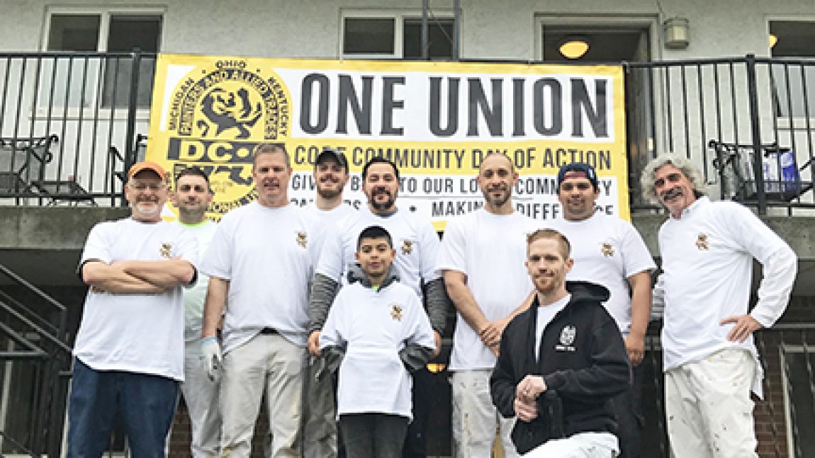 DC 6 Volunteers Fix Up Columbus Rehab House