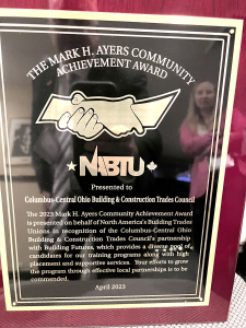 The Mark H. Ayers Community Award