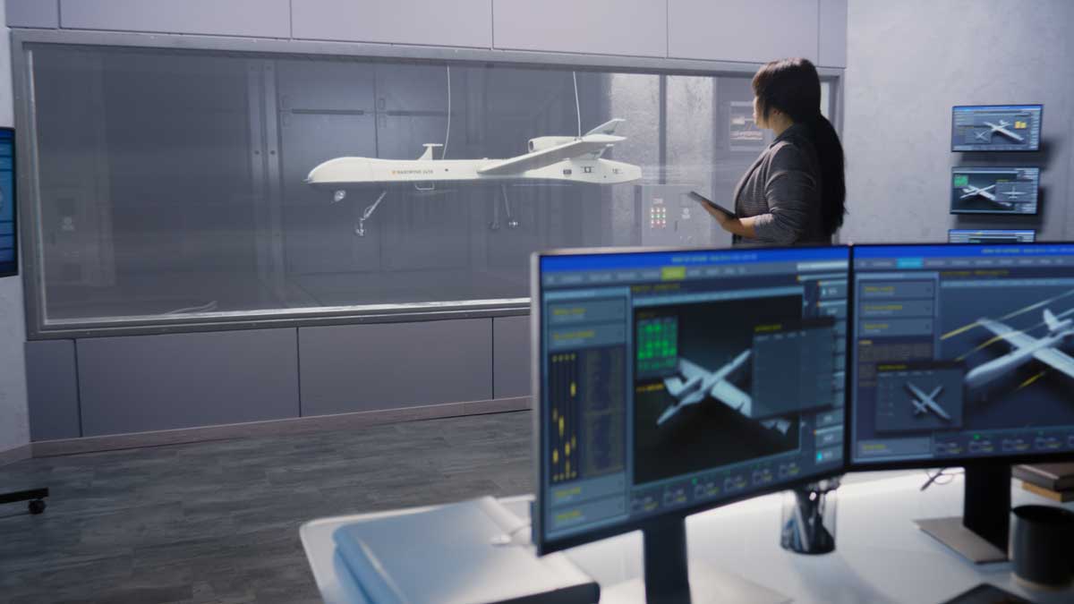 Military Drone Factory