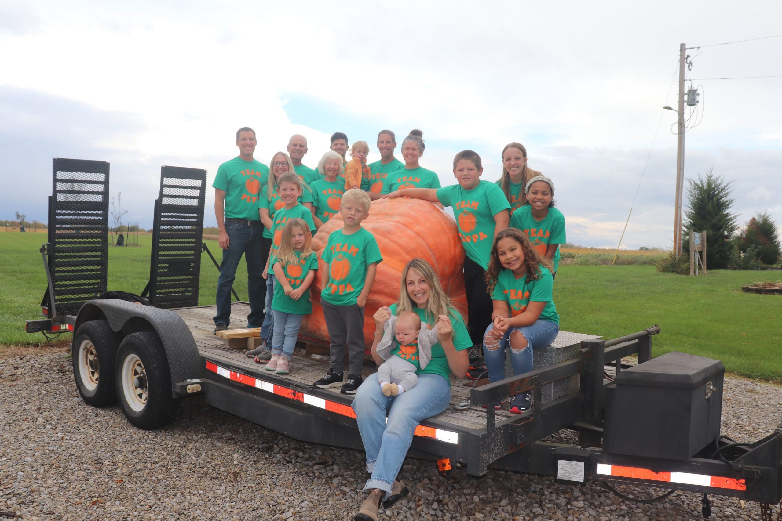 Troy VanArsdalen And Family | Giant Pumpkin | Insulators Local 50 | Columbus/Central Ohio Building And Construction Trades Council