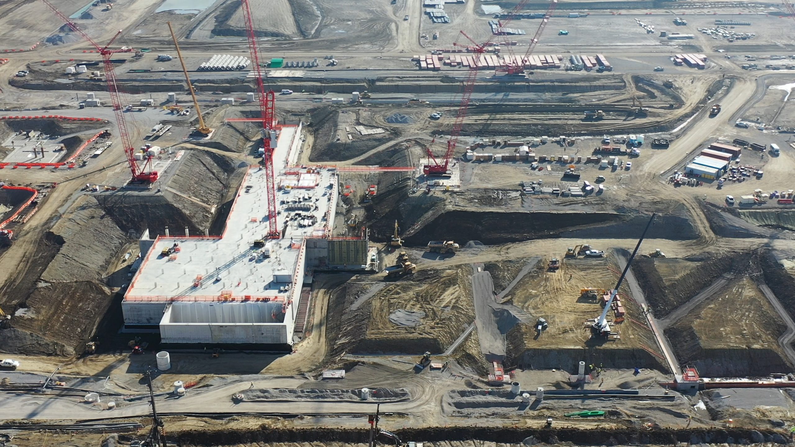 Intel Chip Plant One, Columbus, Ohio Construction 2024