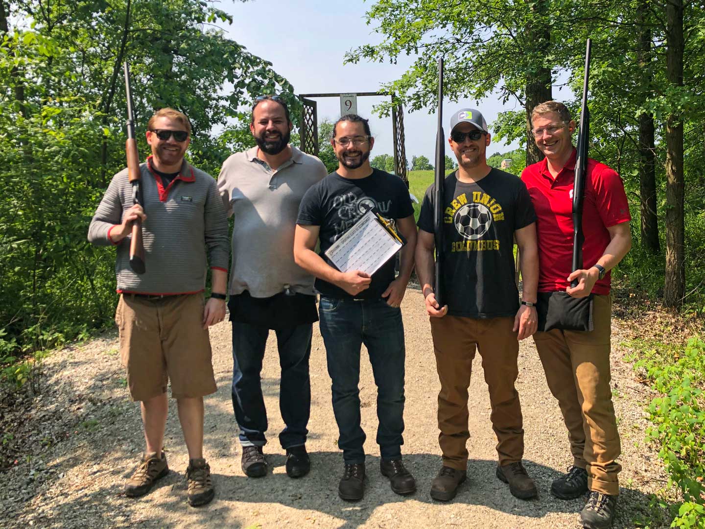 DADs Day Clay Shoot Group 2020
