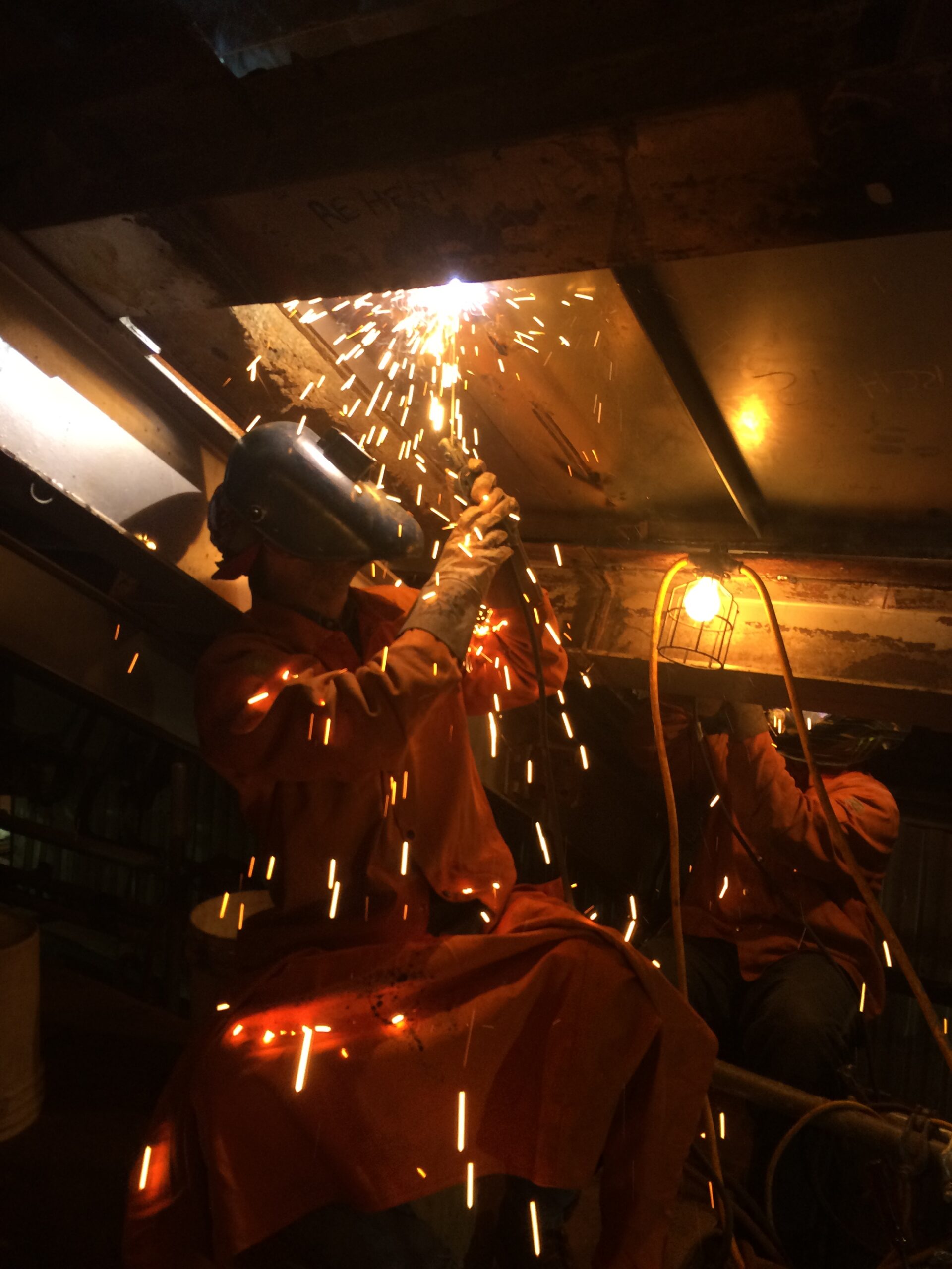 Boilermakers Local 105 | Overhead Weld